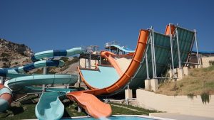 waterpark, angst, spanje, reizen, travel